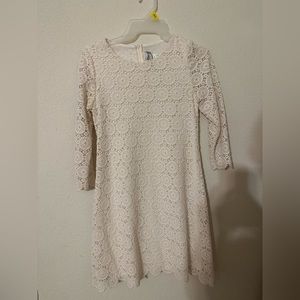 White/Off White lace dress